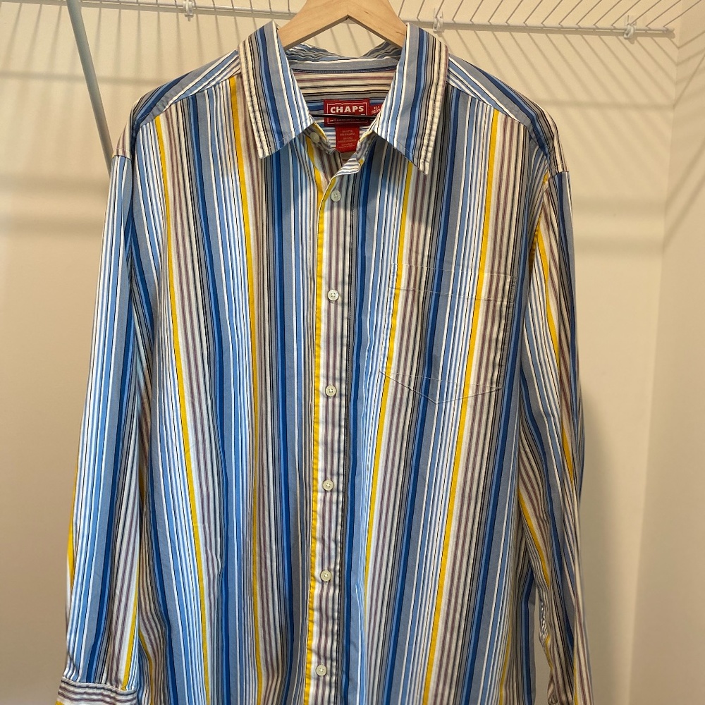 Vintage Chaps Denim button up